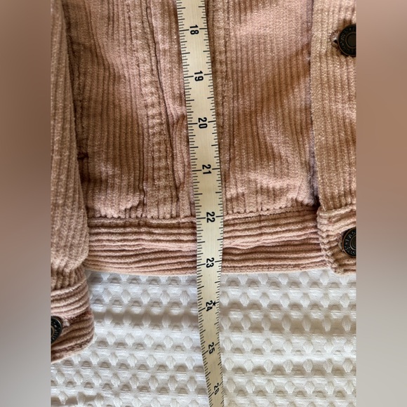 Princess Polly Western Cord Jacket Blush SZ Small - Picture 7 of 8